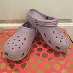 Lavender Crocs